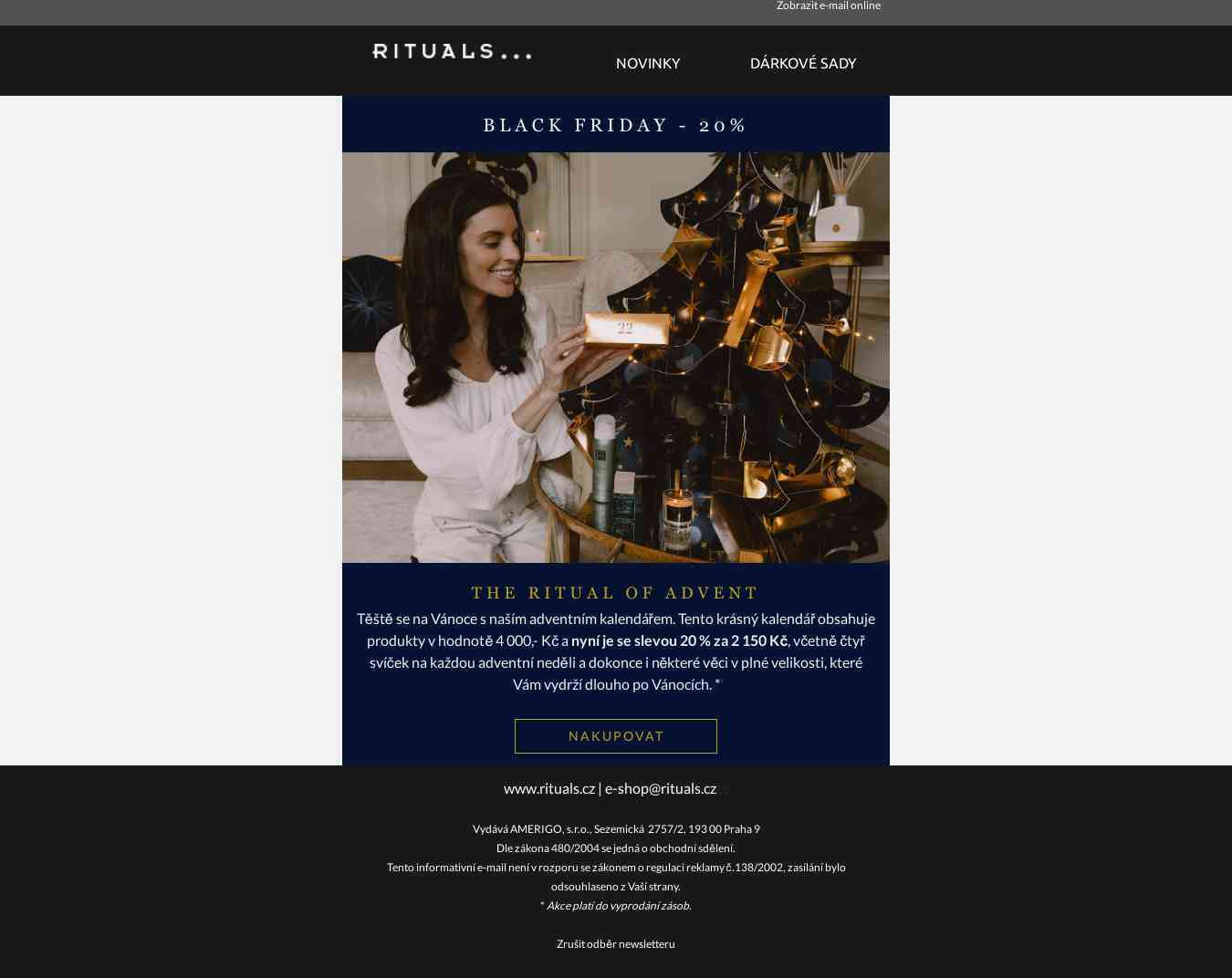 Adventní kalendář - 20%