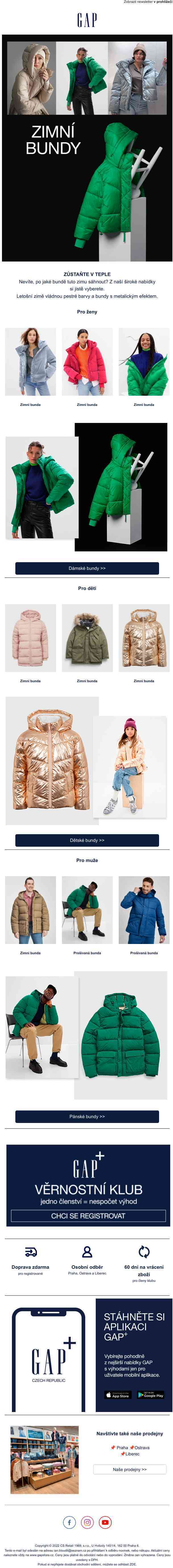 Stylové bundy pro váš šatník ❄