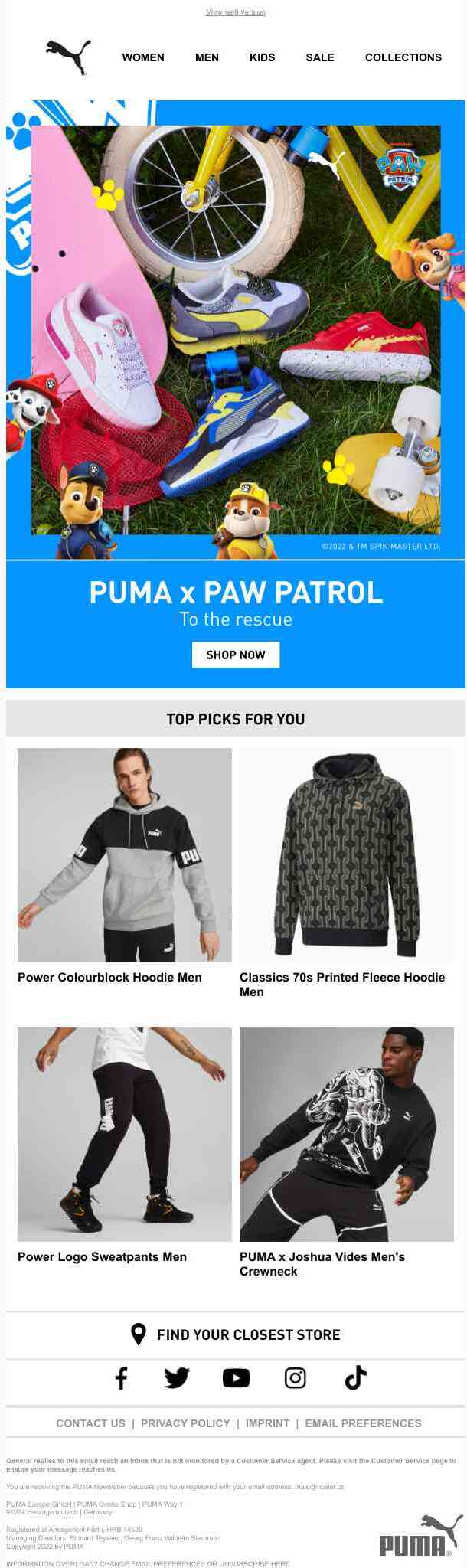 To The Rescue! PUMA x PAW PATROL is here