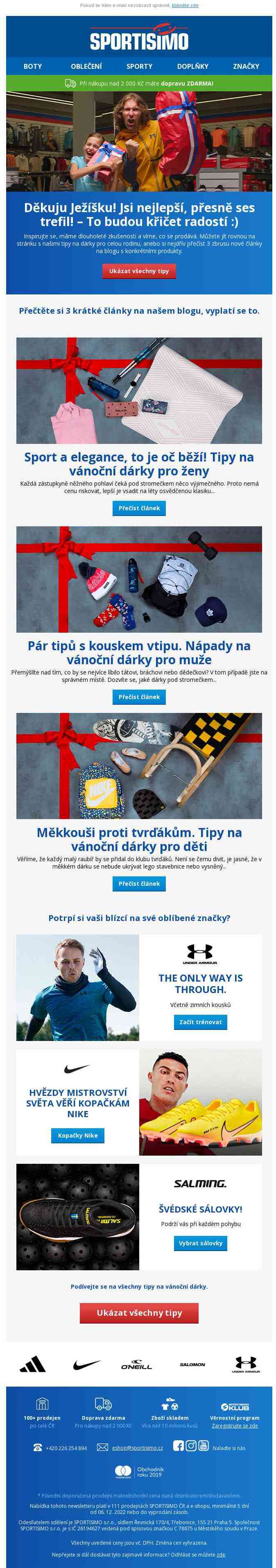 🔵 Musíte vidět – originální tipy na dárky pro muže, ženy i děti