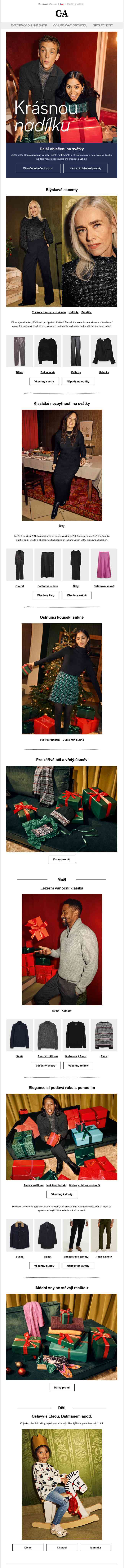 Další oblečení na svátky 🌟