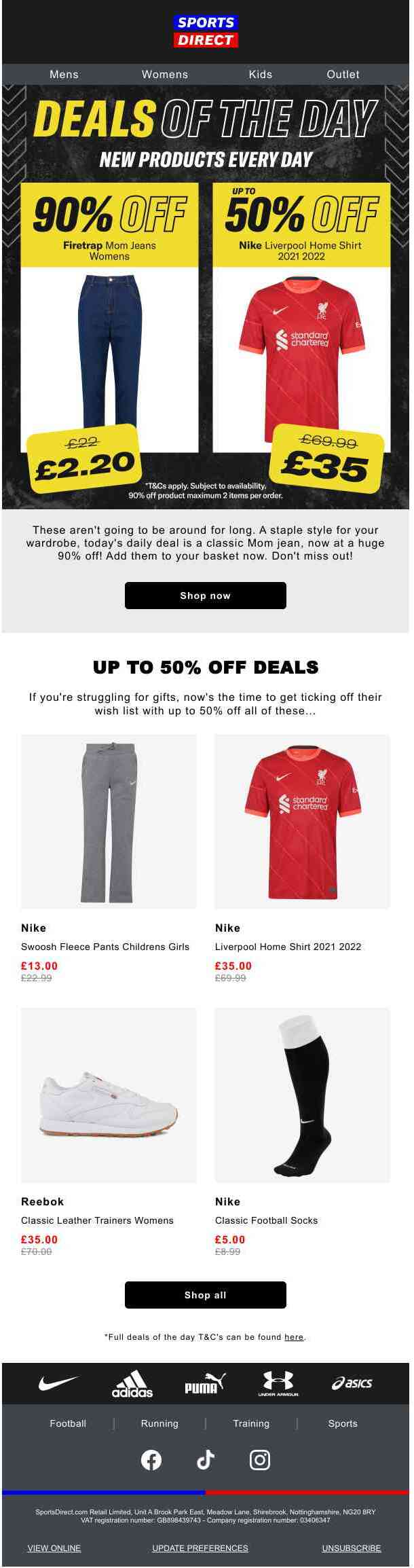 🗣️ 90% OFF JEANS (+ more up to 50% off deals for you!)