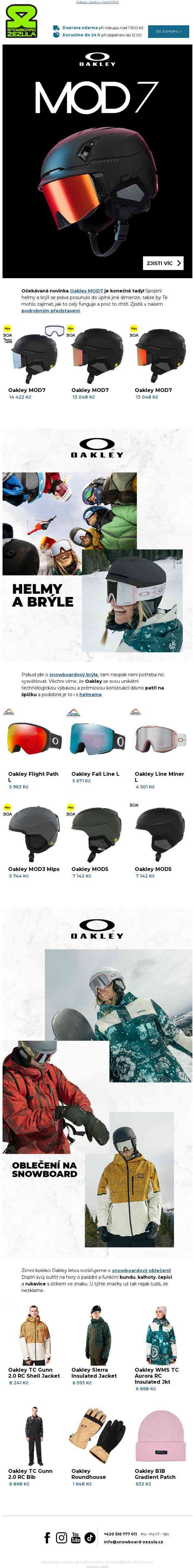 Kolekce Oakley se rozrůstá o převratnou novinku