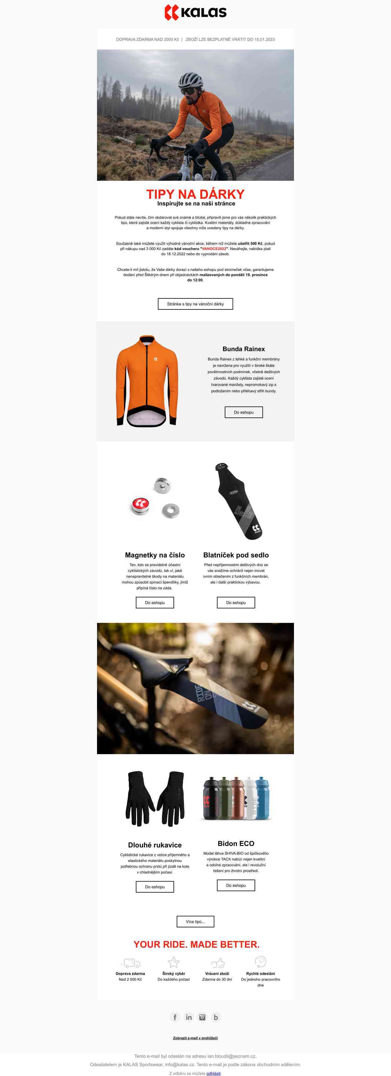 Tipy na vánoční dárky