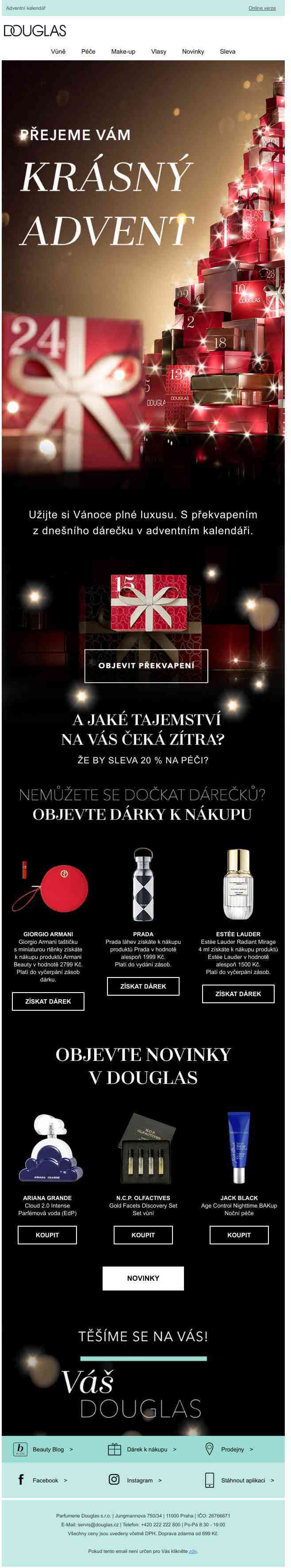 Toužíte po luxusních Vánocích? Pak je dnešní překvapení pro Vás