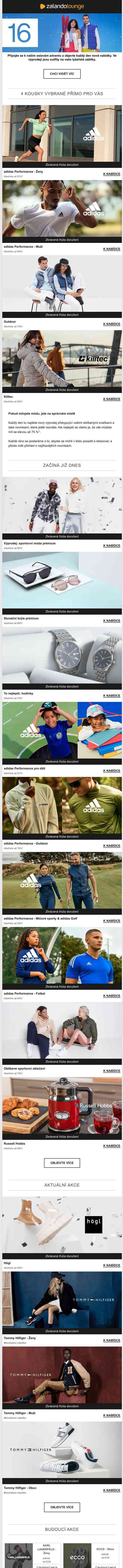 adidas Performance, Killtec & Russell Hobbs ⎪ Objevte víc...