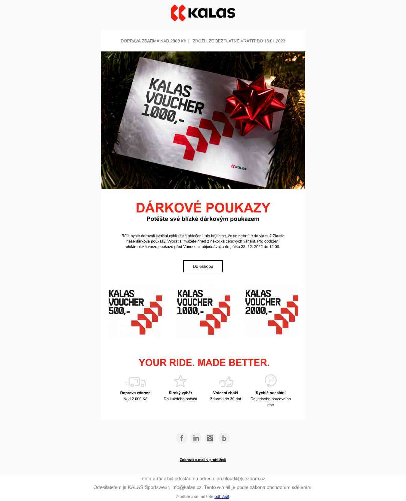 Dárkové poukazy