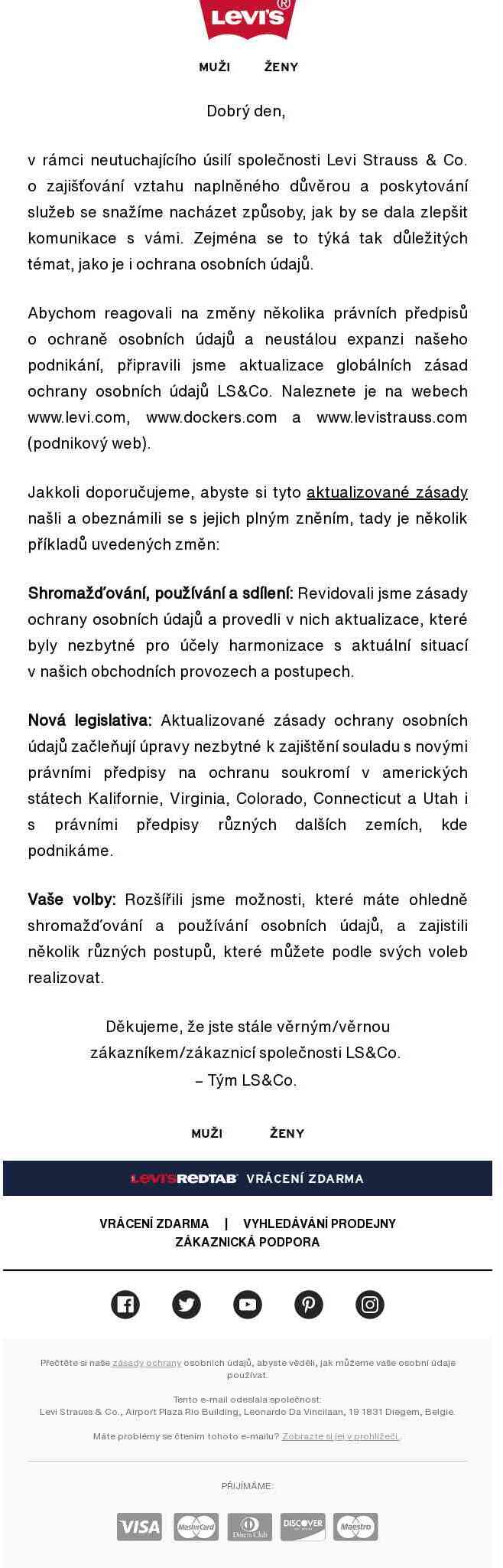 40 % sleva na pyžama vyprší o půlnoci