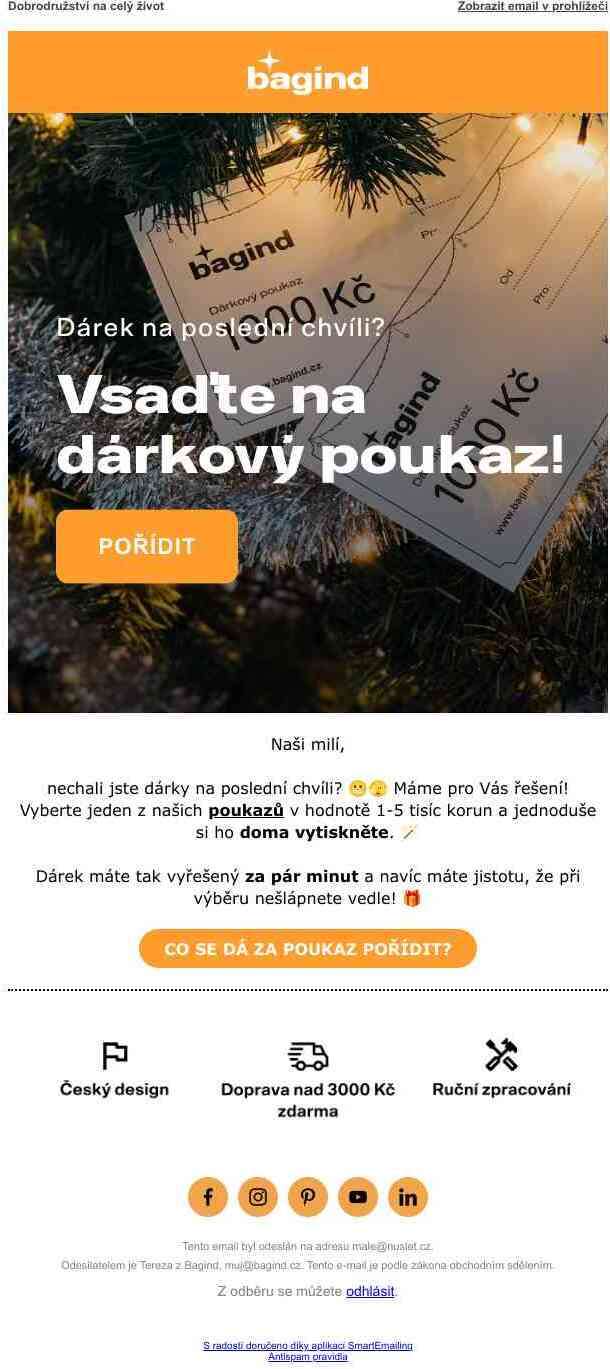 Dárky na poslední chvíli? 👀