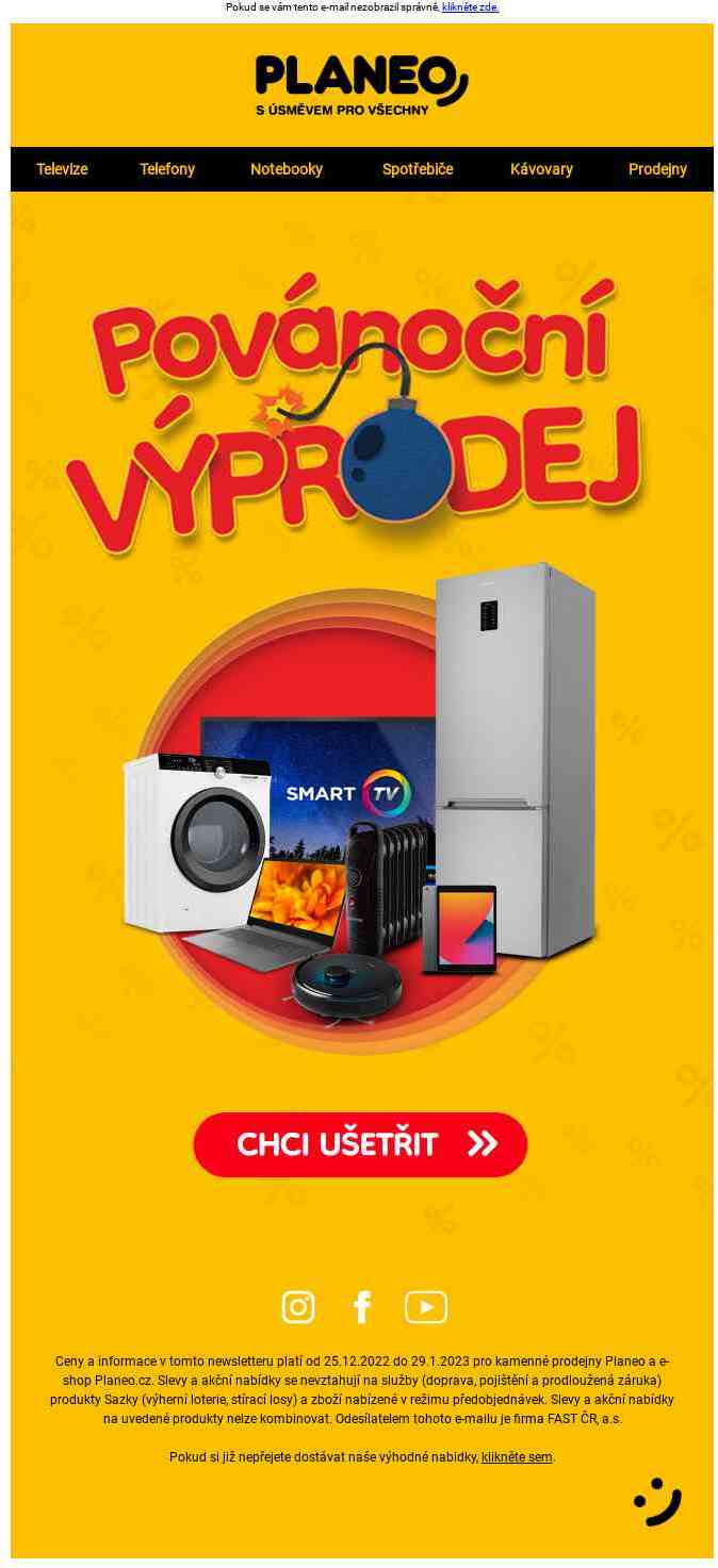 Povánoční výprodej!