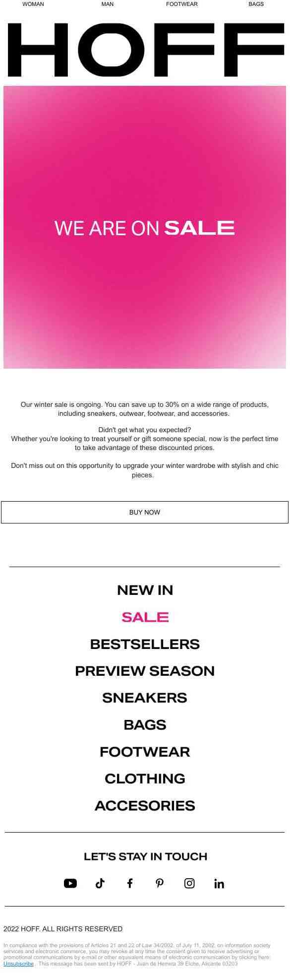 30% OFF ON SELECTED ITEMS