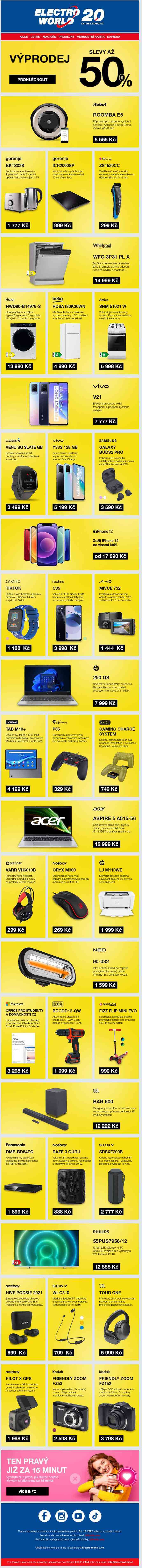 Povánoční výprodej začíná - slevy až 50 % na tisíce produktů.