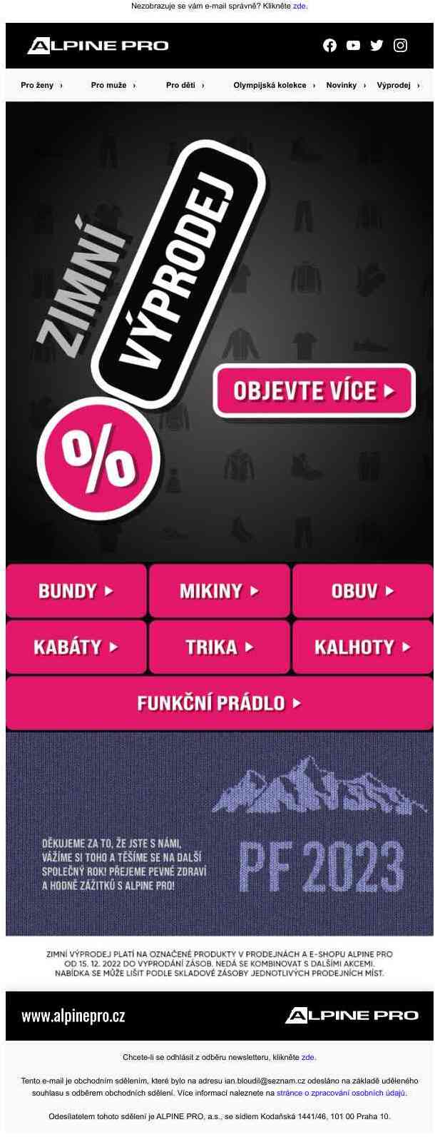 👉 Právě jsme odstartovali POVÁNOČNÍ VÝPRODEJ