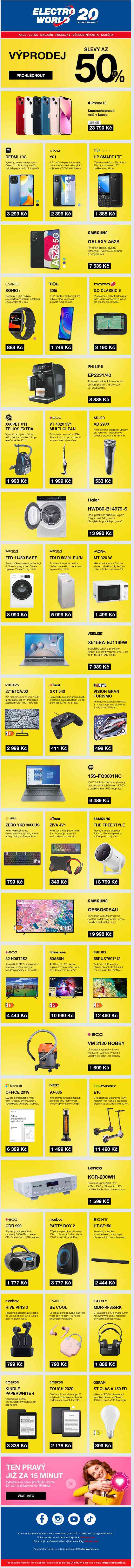 Povánoční výprodej startuje i v prodejnách - vyberte si ze spousty zlevněných produktů.