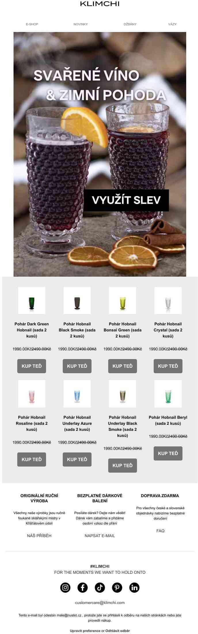Svařené víno v našich gobletech 🍷