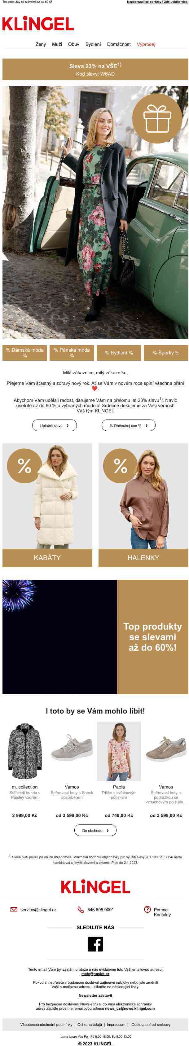 23% sleva | Šťastný nový rok 🍾