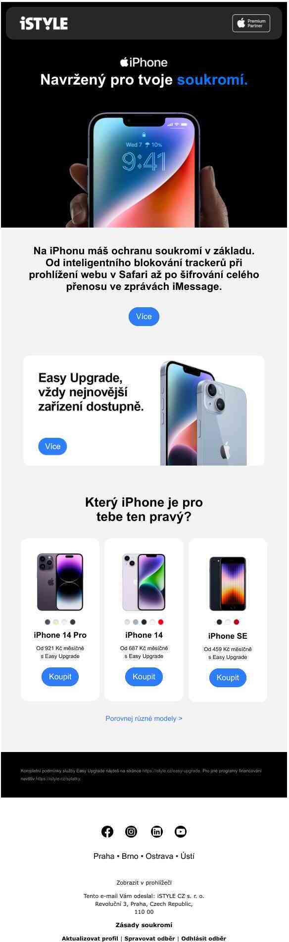 Tvoje soukromí ochrání iPhone nejlépe