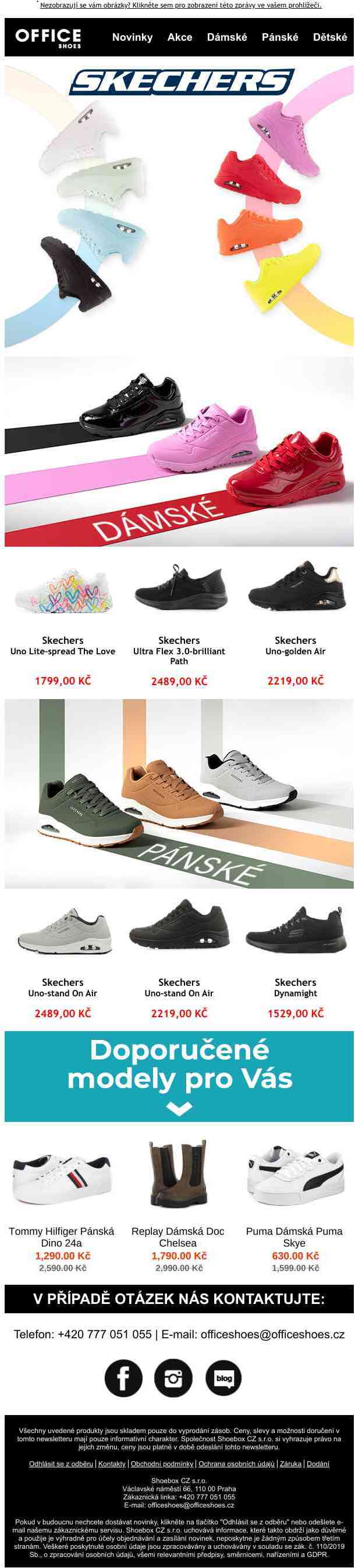 SKECHERS! Ideální volba pro vaše pohodlí a styl!🥰👟