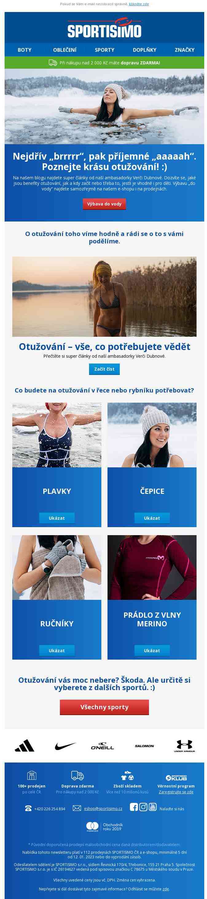 🔵 Hecnete to? Otužování – jak začít a na co si dát pozor