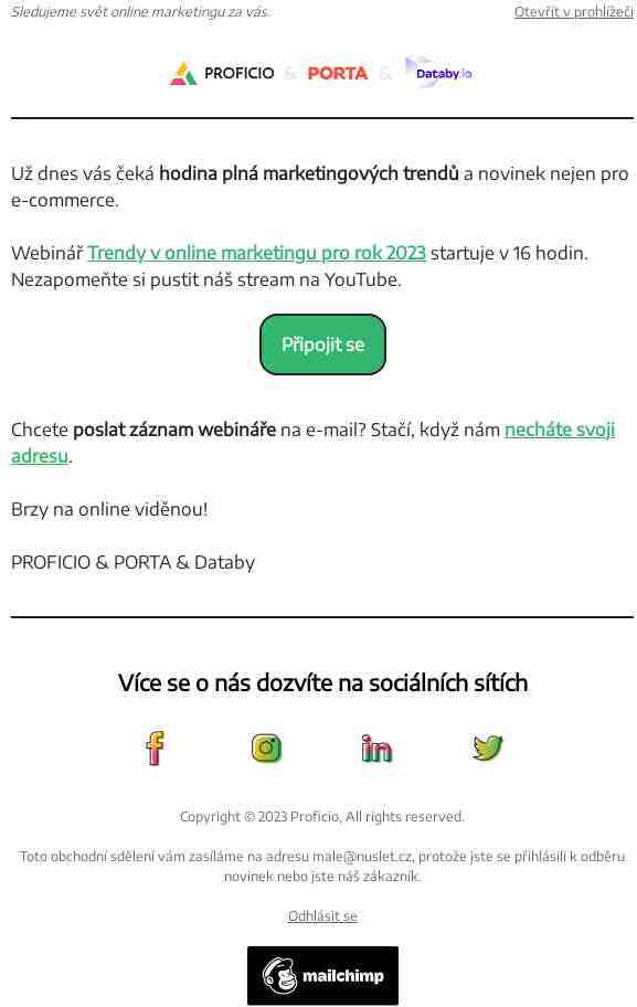 Už dnes: Trendy a novinky v online marketingu pro rok 2023