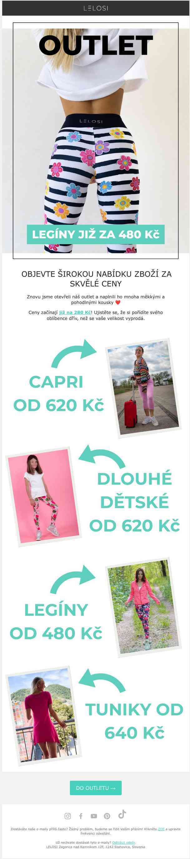 Náš OUTLET je zpět! 🛍️
