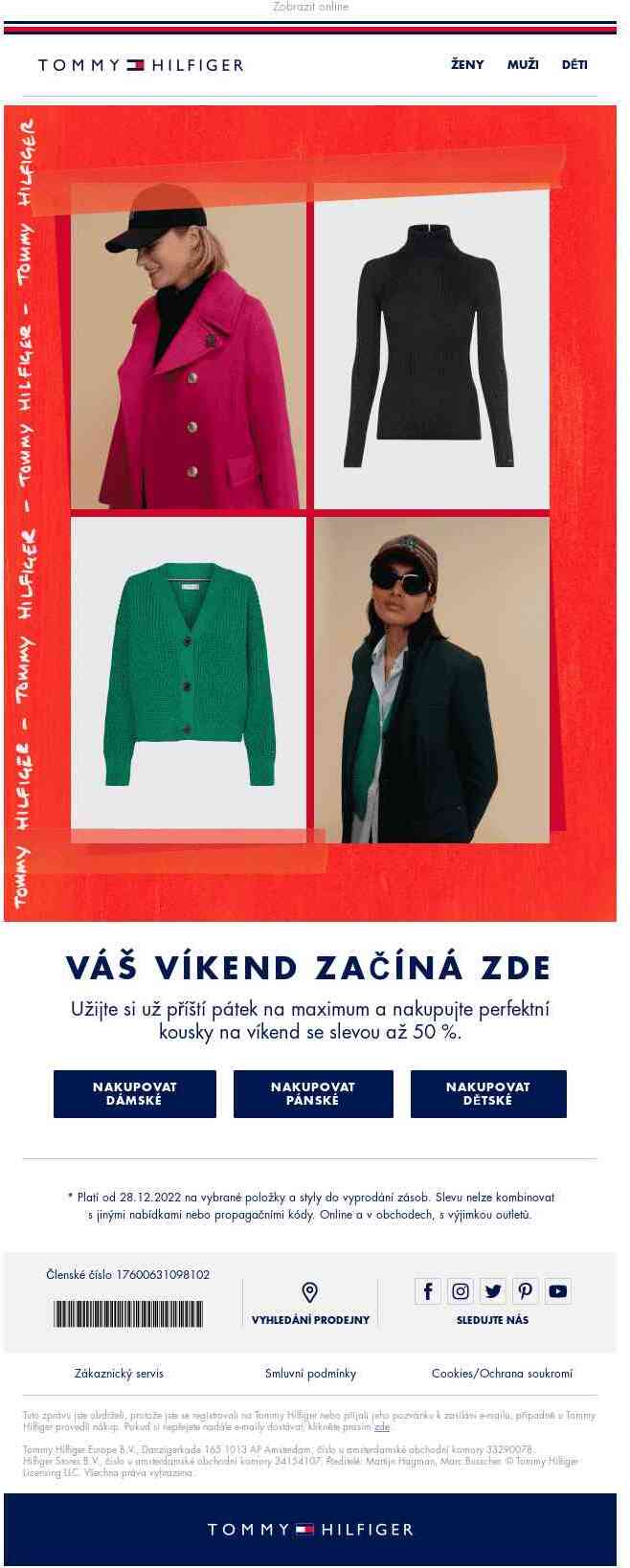Modely na víkend z našeho zimního výprodeje