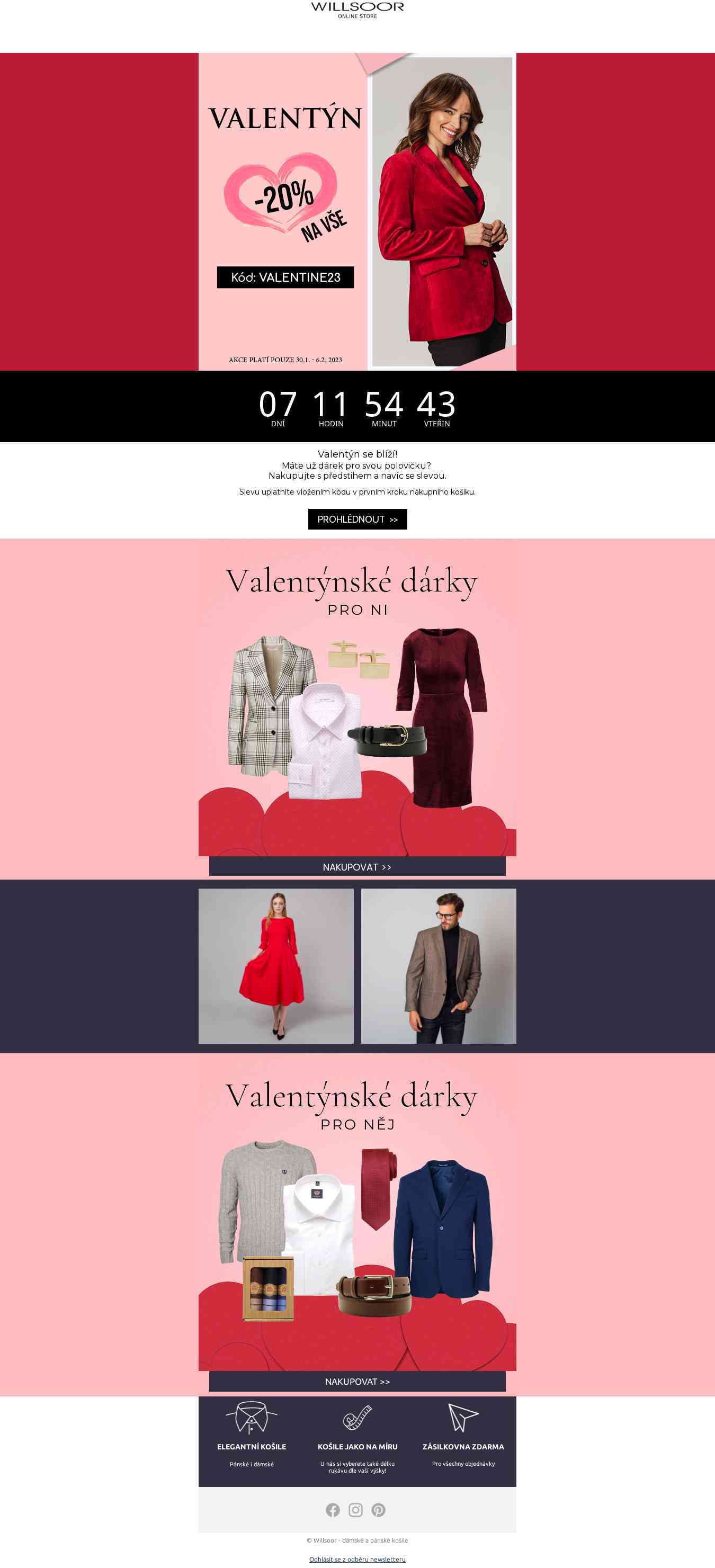 Valentýn se blíží ❤️ Máte už dárečky pro svou polovičku?