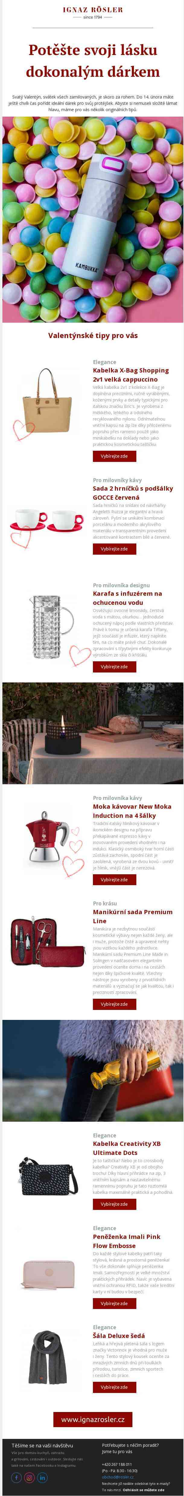 Potěšte svoji lásku dokonalým dárkem