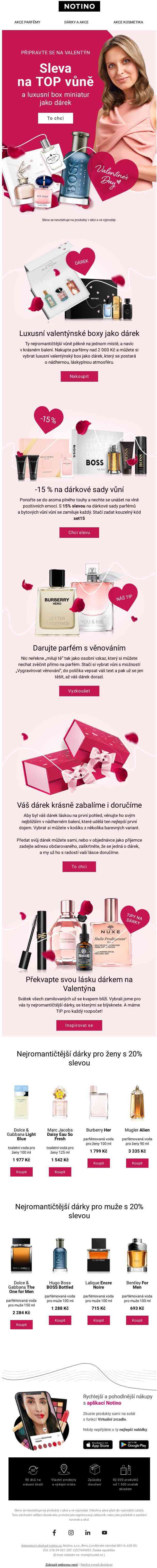 -20 % na TOP vůně