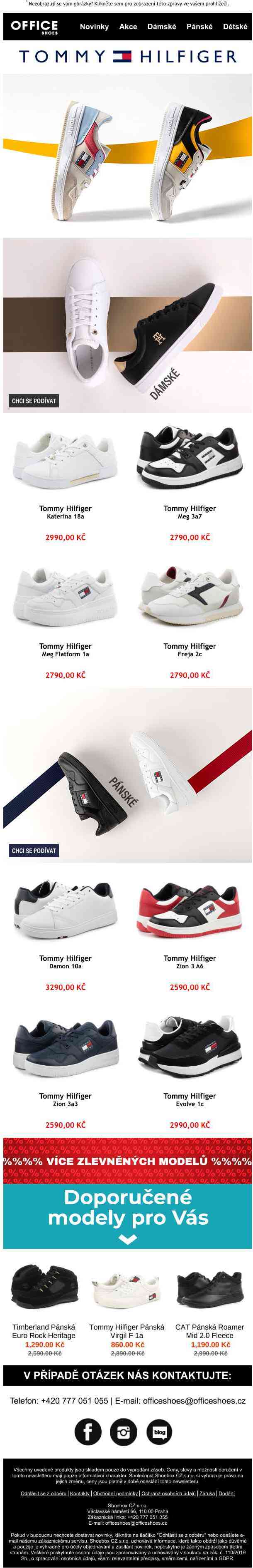 Novinky z dílny Tommy Hilfiger jsou tady!👟