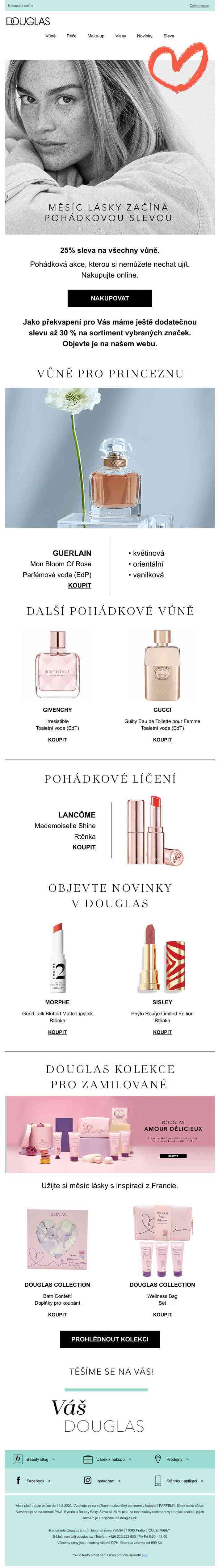 Měsíc lásky začíná pohádkovými slevami, objevte je