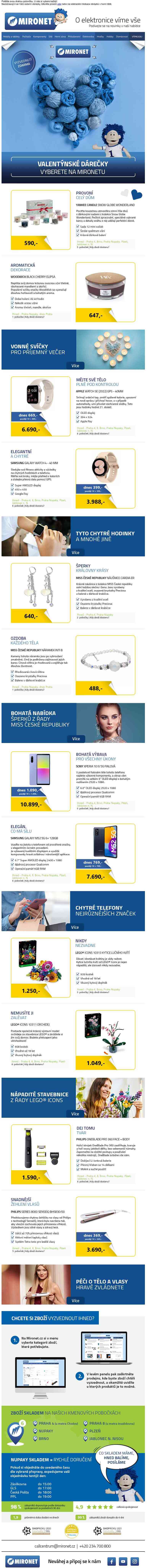 Mironetí valentýnské dárečky