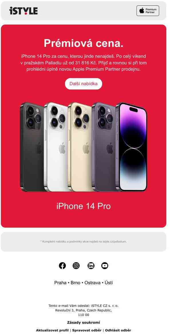 iPhone 14 Pro za cenu, kterou jinde nenajdeš