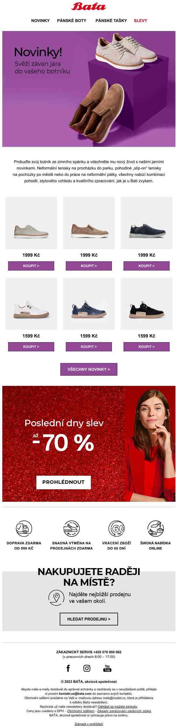 Novinky | Svěží závan jara do vašeho botníku 👟🌷