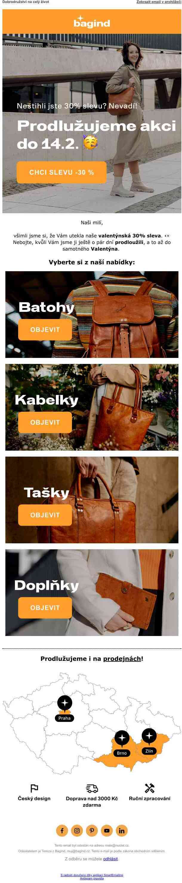 Ajaj, utekla Vám sleva?
