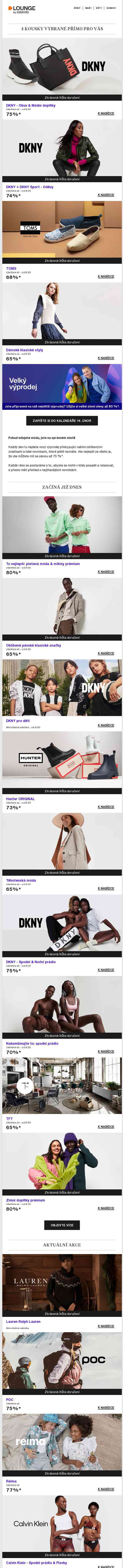 DKNY, TOMS & Hunter ORIGINAL ⎪ Slevy, které nesmíte prošvihnout