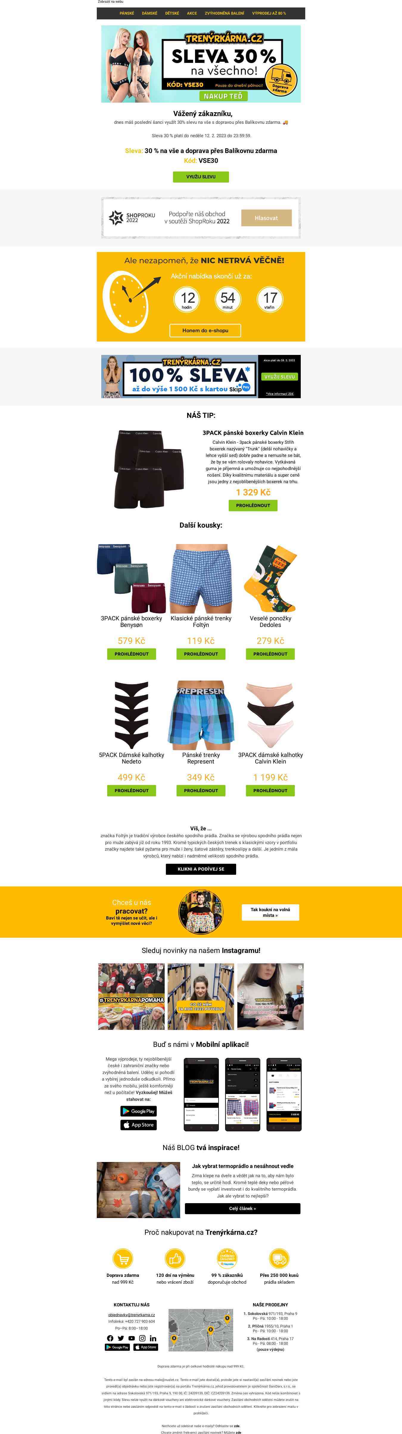 Poslední šance na 30% slevu ⏳