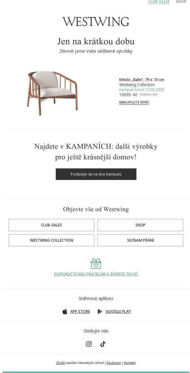 Dnes je Váš šťastný den: zlevnili jsme Vaše oblíbené výrobky!
