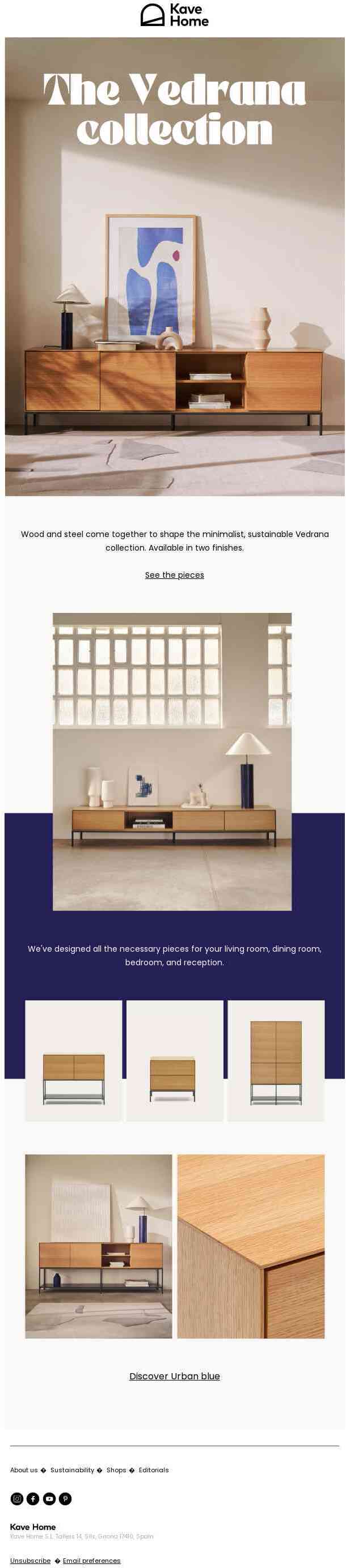 Presenting the Vedrana collection