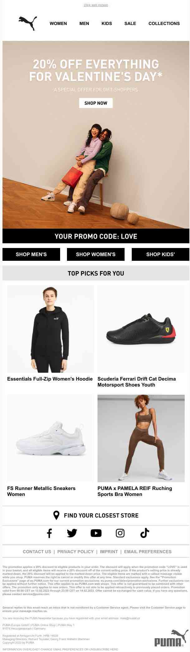 Everything is 20% OFF* (Until Midnight)