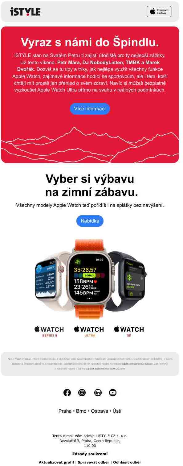 Už tento víkend nás najdeš ve Špindlu