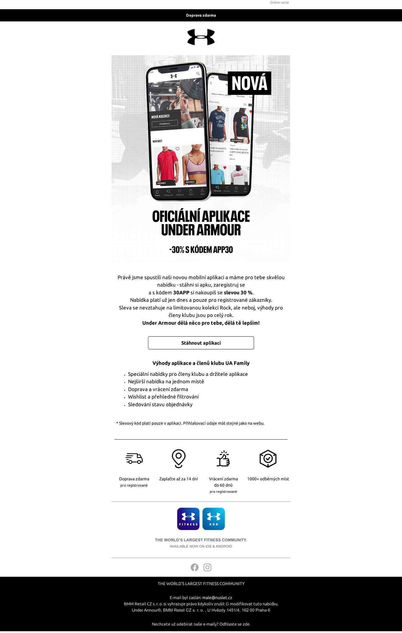Mobilní aplikace -30 %