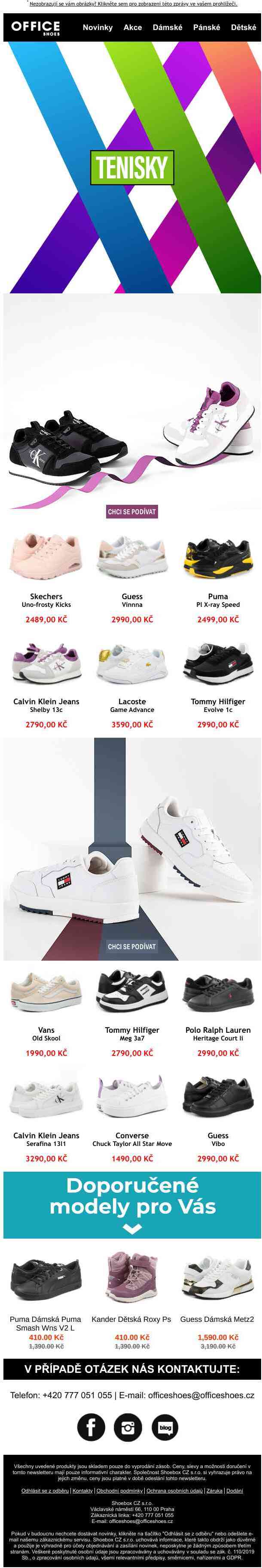 Ty nejlepší tenisky z nové kolekce jsou tady!👟