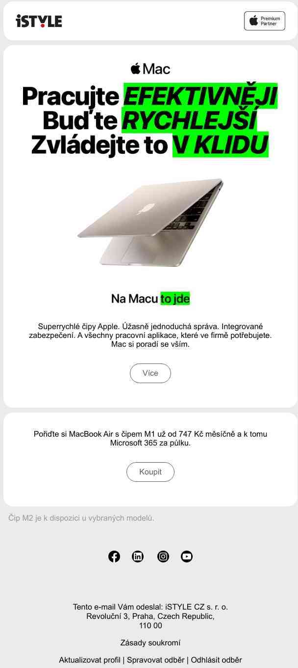 Na Macu to jde
