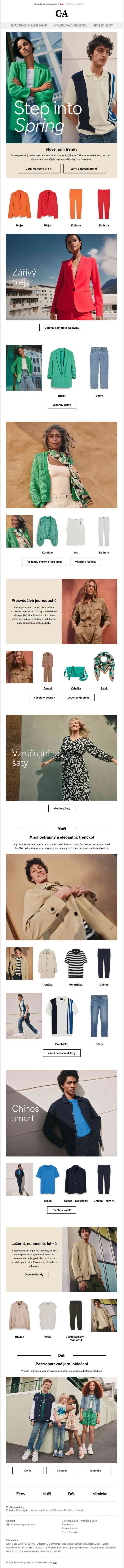 Toto jsou hlavní jarní trendy