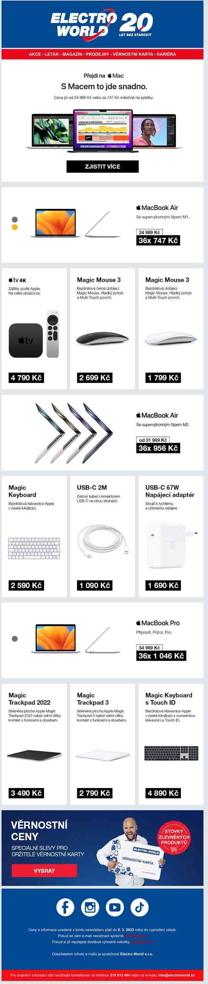 S Macem to jde snadno - již od 24 989 Kč nebo od 747 Kč měsíčně na splátky.