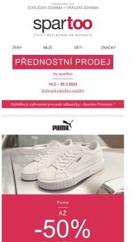 Toto nesmíte propásnout! Až -50% sleva na Dream in Green a Puma s doručením zdarma