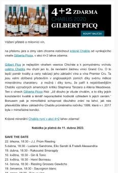 😍 Gilbert Picq Chablis 2020  4+2 🍷