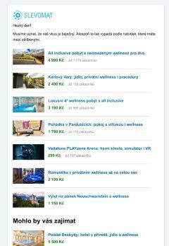 Tyto nabídky máte v oblíbených. Gratulujeme ke skvělému výběru