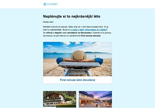 Zajistěte rodině skvělou letní dovolenou